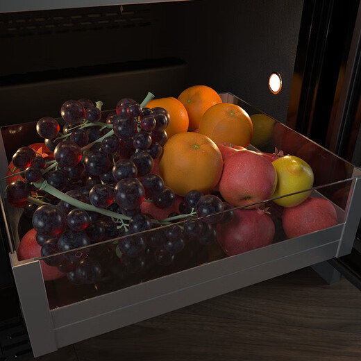 BAIKAILUN thin red wine cabinet constant temperature wine cabinet embedded household wine beverage tea thermostatic cabinet commercial display refrigerator air-cooled frost-free 1.71 meters single temperature ~ (full display model) 70 bottles thin section