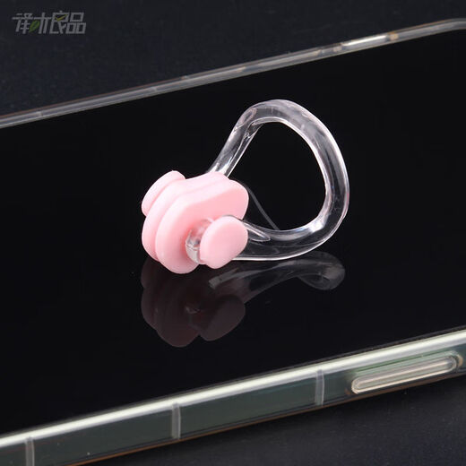 Pure cool silicone swimming nose clip earplugs for adults and children anti-slip suit nose plug swimming goggles matching diving equipment supplies 10 random colors