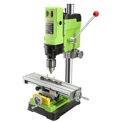Household multifunctional 13mm precision high-speed micro mini bench drill drill machine electric milling machine beads making tool 340W bench drill + workbench