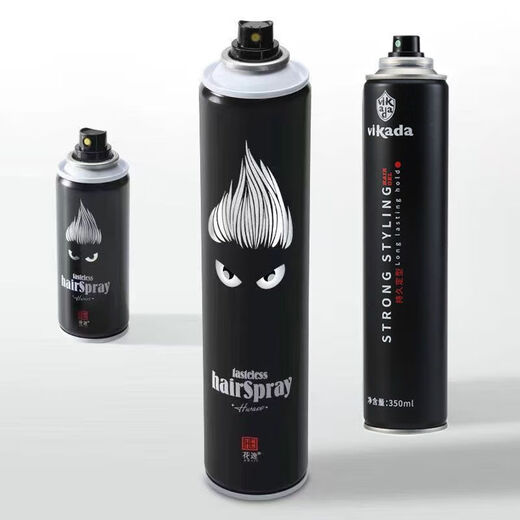 Huayi Hair Adhesive Hair Styling Spray Men's Menturizing Noodle Fragrance Moss Gel Coller Style Wax Pure Pure Huayi Big Eye Non-Fragance 320 ml 1 Bouteille