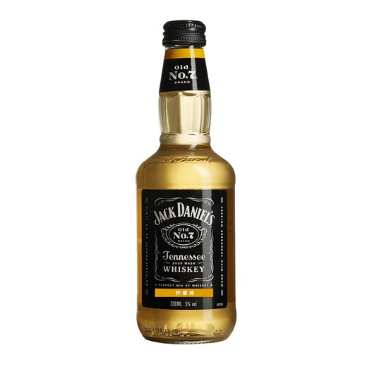 杰克丹尼（Jack Daniels）柠檬味 礼盒装  330ml*6瓶  威士忌  预调酒