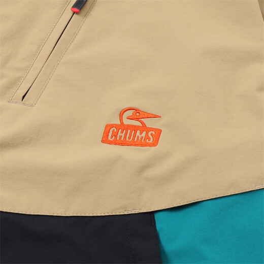 CHUMS洽洽鸟 潮牌户外春夏新品快干弹力外套轻量软壳夹克CH04-1343 灰色G001 L