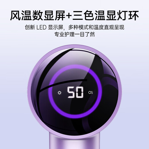 VTT Germany high-speed hair dryer household negative ion high-power does not hurt the power generation hair dryer dormitory portable quick-drying silent noise reduction hair dryer birthday gift for girls Mid-Autumn Festival