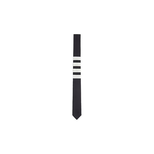 THOM BROWNE Tom Brown TB 4 plain stripes classic tie men's style [holiday gift] gift for Chinese Valentine's Day dark blue 415