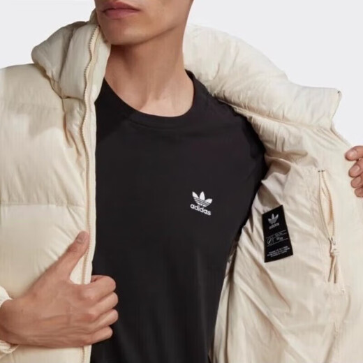 阿迪达斯 （adidas）男冬季运动休闲保暖羽绒服连帽防寒夹克外套HL9208 L