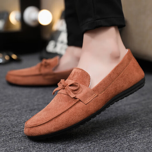Kqinokqn крупные бобовые ботинки Мужчины Педали педали Lazy Love Casual Canvas Those для работы и работают в дышащих вождении весны и осенней мужской обуви Синий (D753) 45