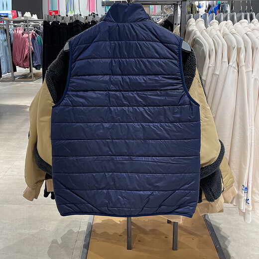 Adidas (adidas) Clover Cotton Clothing Vest Men's Clothing 2025 Winter Sportswear Outdoor Fitness Fashion Comfort Casual Clothing HL9216 XS