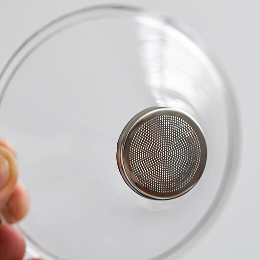 Porcelain brand tea set glass tea set household tea tray set with filter teapot thickened heat-resistant teapot tea cup large capacity elegant large capacity 11 pieces