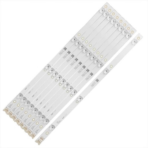 Thunderbird Brandneue geeignete TCL 55A950C 55N3 55P3 55P3F 55A880C 55V1 TV -Hintergrundbeleuchtung Strip Brandneu [ein Set von 9 Strips 4 Lampen] Aluminiumsubstrat