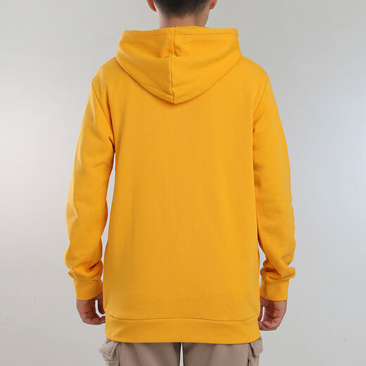 阿迪达斯 （adidas）三叶草男装卫衣夏季新款运动健身训练连帽时尚舒适透气套头衫 GD9923 黄色 M -50