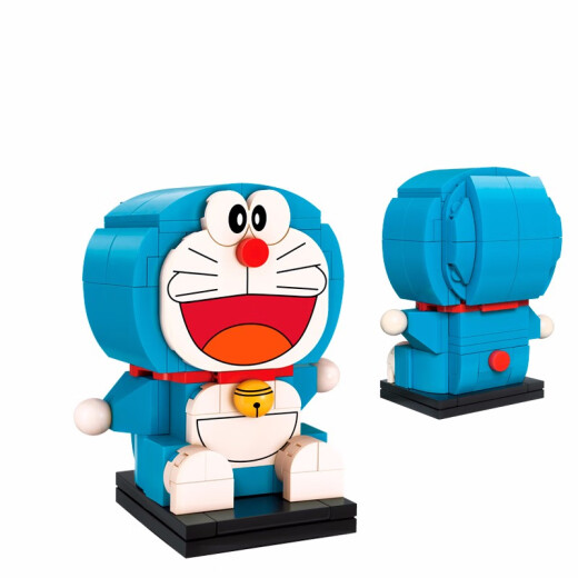 Enlightenment building block toys boys and girls assembled building block model genuine authorized Doraemon series classic A0110