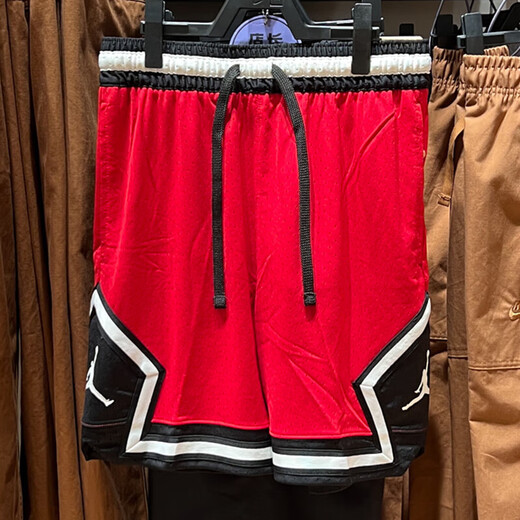 耐克（NIKE）男短裤春季新新款Jordan篮球训练五分裤跑步健身快干透气运动裤 DX1488-687红色 M