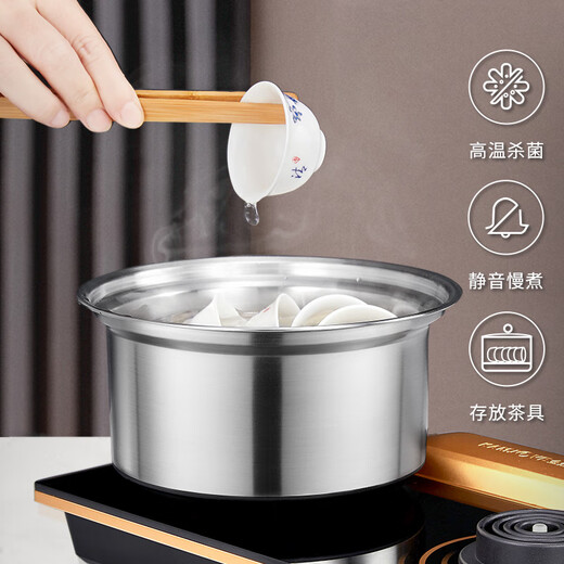 KAMJOVE fully automatic water supply electric kettle, water boiling and heat preservation all-in-one machine, constant temperature tea table kettle, smart electric kettle F9 20*37cm, table-mounted dual-use