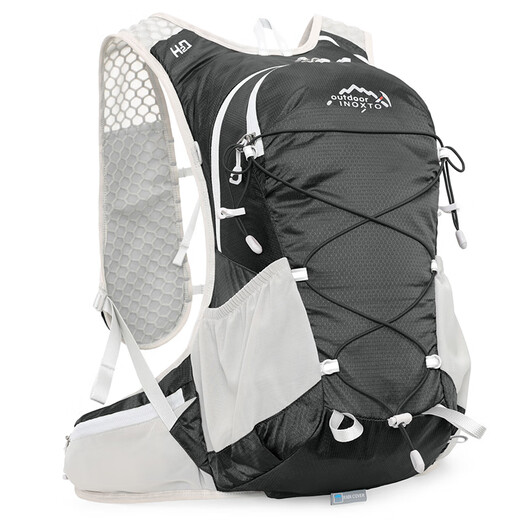 
Eagle Picture (INOXTO) cycling bag hiking trail running backpack 18L outdoor bag hiking bag light travel backpack 607 black and gray