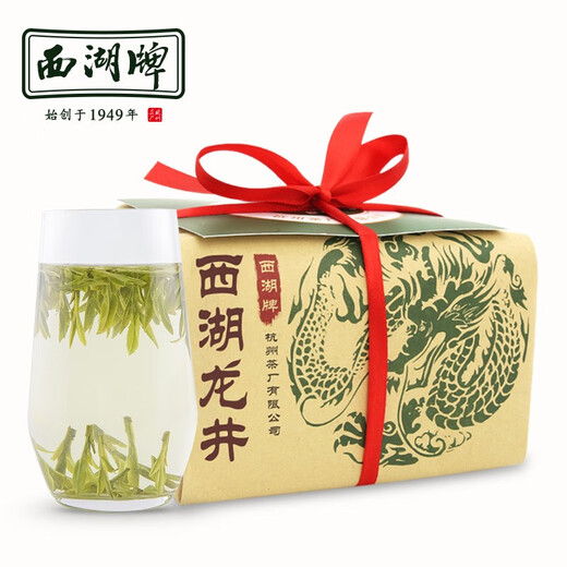 West Lake Brand 2025 New Tea Launched Tea Mingqian Premium West Lake Longjing Tea Heritage Paper Pack 250g Spring Tea Green Tea