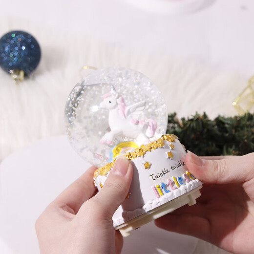 Tatanice Crystal Ball Music Box Toy Music Box Childre