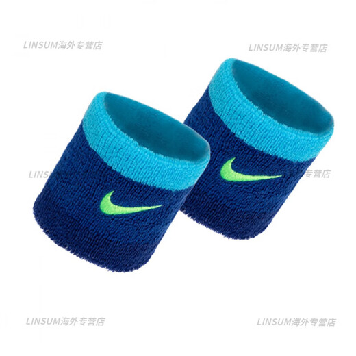 Nike (Nike) Gardiens de poignet de tennis pour hommes et femmes Swoosh Sports Gardes de poignet courts Running Basketball Fitness Spirant Sweat-Absorbing Guards Guards Pink_PAC277-677 Single Size_1 Emballage non original d'origine