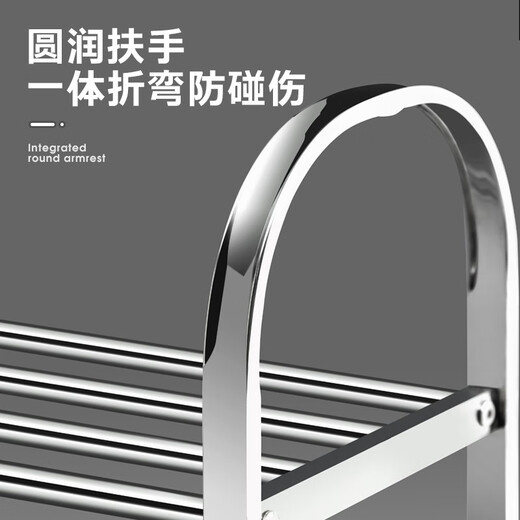 Yicai Nianhua thickened stainless steel shoe rack multi-layer simple shoe rack dormitory door household economical storage rack 1106-SR