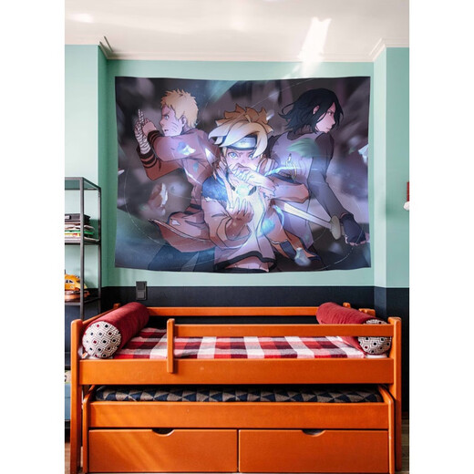 JPhznb Naruto Anime Hintergrund Tuch Ein Stück Ins Hanging Tuch Schlafzimmer Zimmer