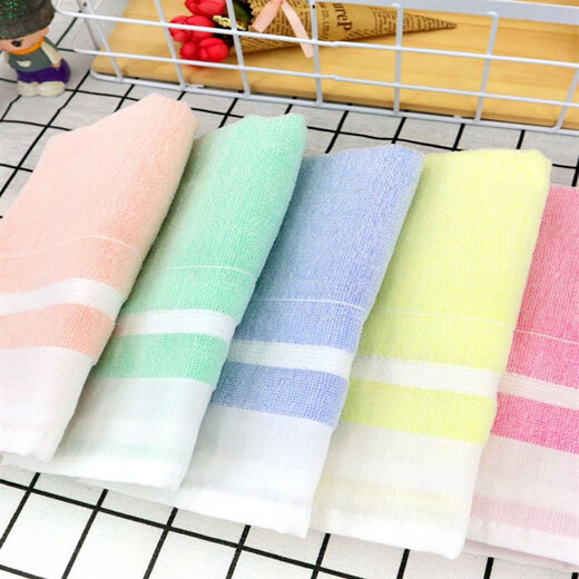 Serviette de marque Shanghai Kuailu Brand Shanghai Brand Mercerise Tounle 1043 Modèle mince facile à sécher et absorber l'eau confortable Coton Yarn pour femmes 1 pièce PACK KUAILU 1048 Prix unitaire
