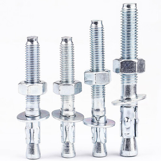 赫思迪格 JG-653 车修壁虎螺丝 W12.27 膨胀螺栓 M10×90(P1.5)40个 