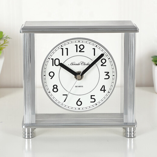 Hermle Clocks 时钟赫姆勒客厅卧室座钟欧式现代石英钟表轻奢装饰台钟 QT205-220001
