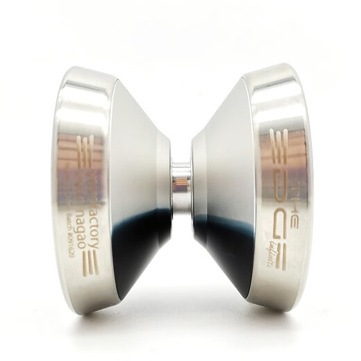 悠悠工厂（yoyofactory）无尽边缘EDGE INFINITY YYF悠悠球1A死睡眠溜溜球双金属镶环YOYO 黑银渐变