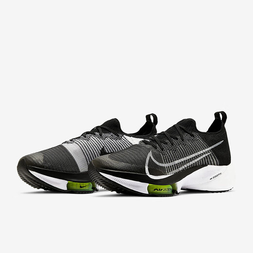 Nike Air Zoom Tempo NEXT men's marathon running shoes knitted rainbow Tokyo Games color cushioning black CI9923-001 standard code/usM6 38.5