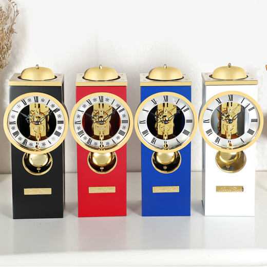 Hermle Clocks德国赫姆勒时钟机械钟复古金属轻奢装饰客厅欧式座钟 MT001-BL0791