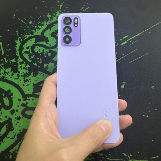 OPPO adapts to Reno6pro+ original mobile phone glass back cover reno6 disassembly seamless battery cover back screen Reno6Pro+ (summer) installation seamless back cover without frame lens x shell