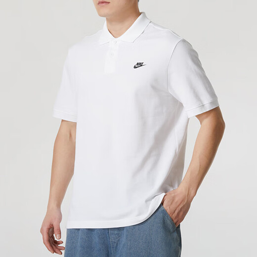 Nike (Nike) Мужской спортивный костюм Summer Fitness Training Cancual Loak Polo рубашка с короткими рубашками с коротки