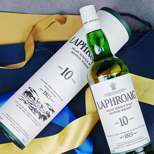 拉弗格（Laphroaig）10年 700ML/瓶 新旧版本混发 苏格兰单一麦芽威士忌进口洋酒