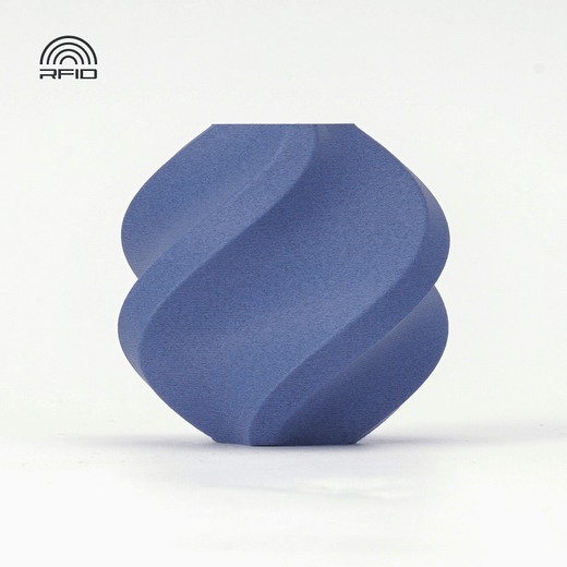 拓竹3D打印耗材PLA-CF高强度碳纤维复合材料RFID智能识别-净重1kg bambulab Lava Gray熔岩灰14101 含料盘