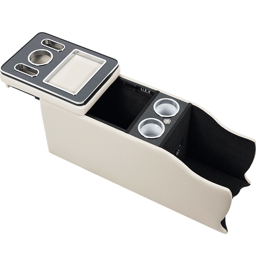 Jinxiu is suitable for Buick gl8 armrest box storage box Lu Zun modified armrest box storage box storage box 1723 original appearance GL825S fat head fish modified 28T with wireless charger