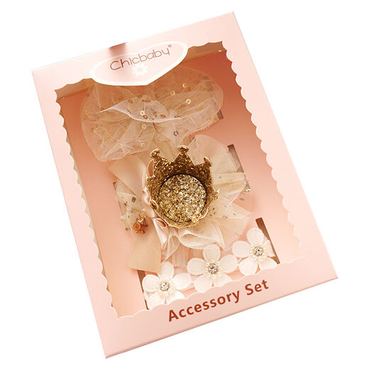Baby Lace Hair Band Baby Girl Stardress Princess Head Flower Accesorios para el cabello para niños Recién nacidos Fontanelle Accesorios Estrella de la estrella de la corona tridimensional [80% de las personas compran TA]