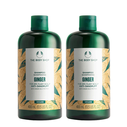 美体小铺（The Body Shop）生姜洗发水400ml*2瓶去屑控油洗发露防脱洗头膏男士女士生日礼物