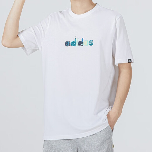 阿迪达斯 （adidas） 阿迪达斯（Adidas）男装新款运动休闲舒适透气短袖T恤 CX5000 HE4839 S