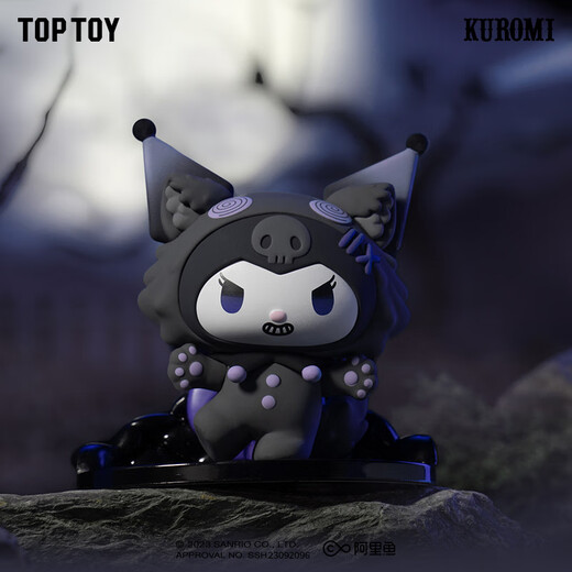 TOP TOY三丽鸥酷洛米狼人杀系列手办库洛米盲盒儿童生日儿童节礼物 单盒