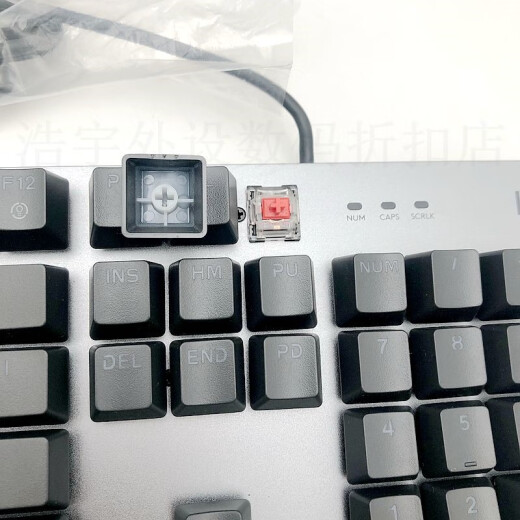 罗技 G罗技K845有线机械键盘游戏专用樱桃轴手感青轴红轴茶轴CF拆包K835 k835 黑色破包9新 84键无 青轴