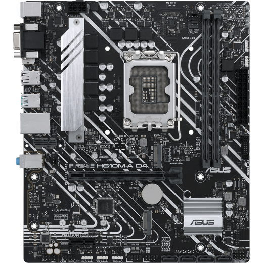 华硕（ASUS）12/13代/14代CPU主板 i3 14100f 13100f 12100f 散片 板U套装 H610M-A DDR4 12代i3-12100散片【三年店保】