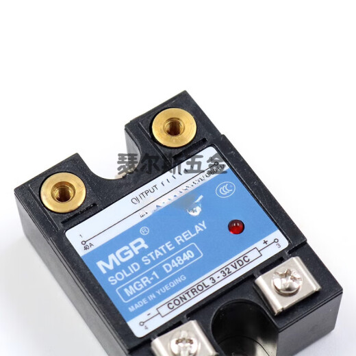 CLCEYSSR 40DA Einphasen-Festkörper-Relais 40A -1 D4840 DC-kontrolliertes AC DC-AC-Einzel-Solid-State-Relais