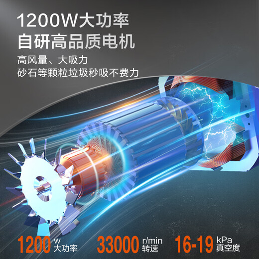 Yili household commercial vehicle-mounted vacuum cleaner land reclamation cleaning dry and wet dual-use suction and blowing integrated industrial high-power high-suction water absorption dust removal bucket type 6341-10L metal bucket