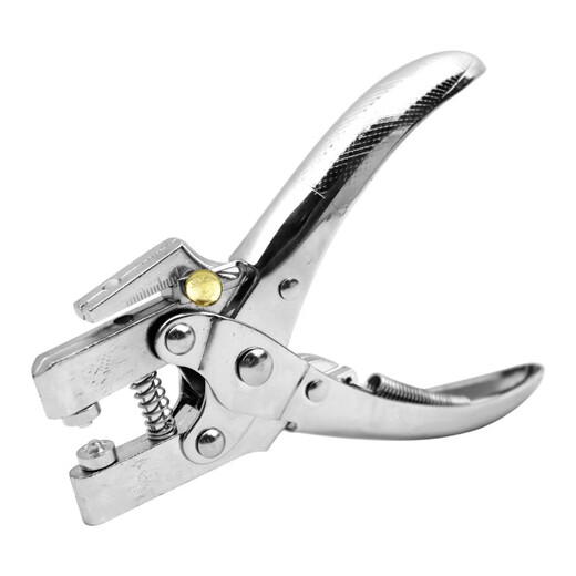 Renjuyi customized single-hole corn, air eye guard ring pressing pliers hole punching machine, multi-functional inner diameter rivet pressing pliers, 6174 crimping pliers [with 4.5MM ten-color iron