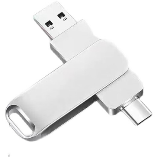 适用华为小米 荣耀 VIVO oppo 红米type-c手机U盘128G/64G电脑两 USB TYPEC插口 64G