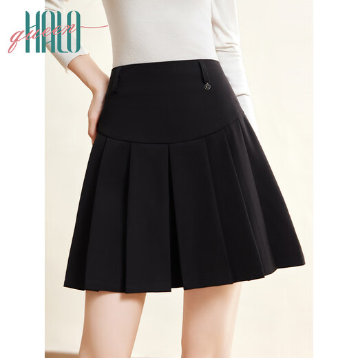 Halo Queen skirt women's new pleated skirt high waist slimming cover versatile A-line JK skirt short skirt H143B2004