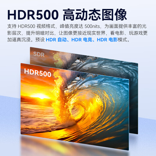 Titan Legion 27-inch monitor 4K ultra-clear hardware low blue light 95% DCI-P3 500nits high brightness IPS technology hard screen computer office monitor H27T1U