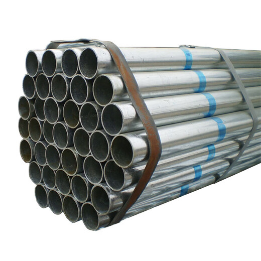 Hot-dip galvanized round steel pipe, anti-rust shelf pipe, galvanized steel pipe threading pipe, hollow round iron pipe, welded steel, DN125 price per meter, wall thickness 2mm