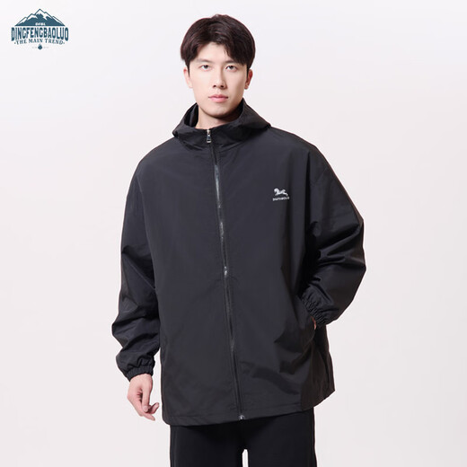 Dingfengbaoluo American style jacket men's Spring Year of the Horse New Year outdoor jacket DFJK01 black 5XL