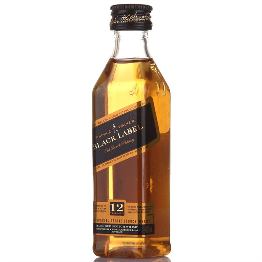 Johnnie Walker foreign wine black brand mixing scotch 50ml