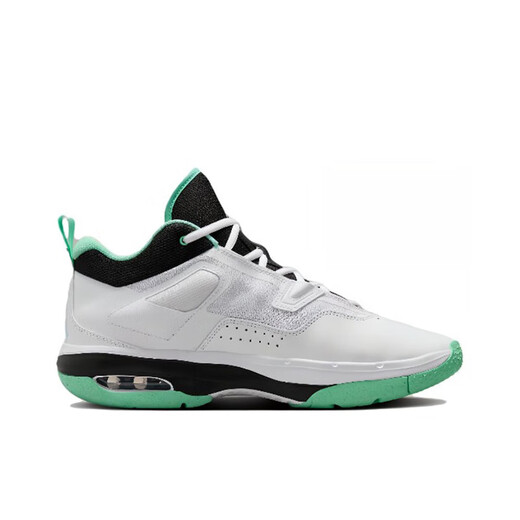 Nike (Nike) Freizeitschuhe Herrenschuhe 2025 Neue Sommersportschuhe Jordan Stay Royale 3 Basketballschuhe FB1396-103 Weiß und Grün 44